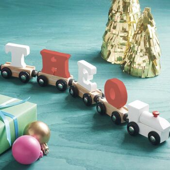 Exclusive Christmas Candy Cane Train, 3 of 4
