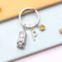 Caravan Personalised Keyring Travel Caravanning Gift, thumbnail 8 of 11