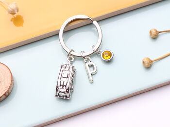 Caravan Personalised Keyring Travel Caravanning Gift, 8 of 11