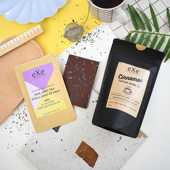 The Cacao Husk Tea And Chocolate Gift Set, 2 of 3