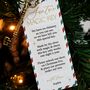 Personalised Santa's Magic Key For Christmas Eve Children Stocking Filler Ideas, thumbnail 3 of 9
