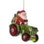 Santa Driving A Tractor Bauble, thumbnail 2 of 3