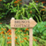 Wooden Engraved Directional Driveway Sign Pointing, thumbnail 3 of 12