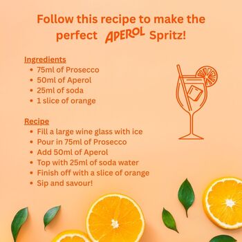 Vino Coco Aperol Spritz Gift Set, 6 of 9