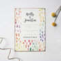 Confetti Rainbow Wedding Invitation Bundle, thumbnail 2 of 4