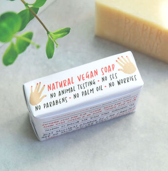 100% Natural Vegan Sensitive Skin Cleansing Bar, 3 of 5
