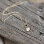 9ct Yellow Gold Solitaire Diamond Necklace*, thumbnail 1 of 5