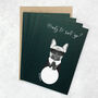 Be My Groomsman Frenchie Card, thumbnail 4 of 7