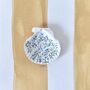 Personalised Hand Painted Floral Sea Shell Trinket Dish, thumbnail 6 of 10