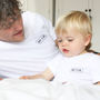 'Nap Club' Parent And Child Matching T Shirts, thumbnail 2 of 5