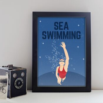 Sea Swimming Print, 2 of 3