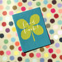 Mini Clover Good Luck Card, thumbnail 1 of 5