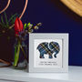 Personalised Baby Frame With Scottish Tartan Picture, thumbnail 3 of 5