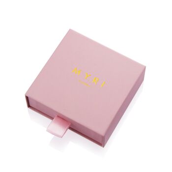 Personalised Rose Gold Expandable Hearts Kids Bangle – Medium, 3 of 5