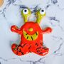 Monsters Diy Cookie Decorating Kit, Six Biscuits, thumbnail 6 of 12