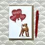 Irish Terrier Mother's Day Card, thumbnail 1 of 3