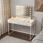 Deste Dressing Table With Mirror LED Lights, thumbnail 1 of 3