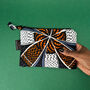 Small African Print Zip Pouch | Kofi Print, thumbnail 2 of 6