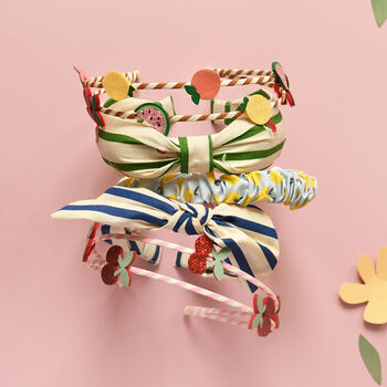 Cherry Kiss Double Headband, 2 of 3