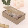 Personalised Mink Grey Jewellery Box Gift, thumbnail 4 of 10
