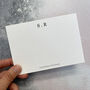 Personalised Monogram Correspondence Cards, thumbnail 4 of 8