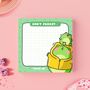 Frog Sticky Notes | Cute Stationery, thumbnail 4 of 5