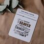 Always Remember You Are Braver Card And Wish String, thumbnail 5 of 6