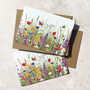 Wildflower Meadow Landscape Garden Notecards, thumbnail 9 of 9