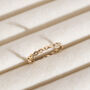 Gold Filled Woven Twist Ring, thumbnail 5 of 10