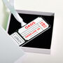 Personalised Event Ticket Decoration, thumbnail 6 of 8