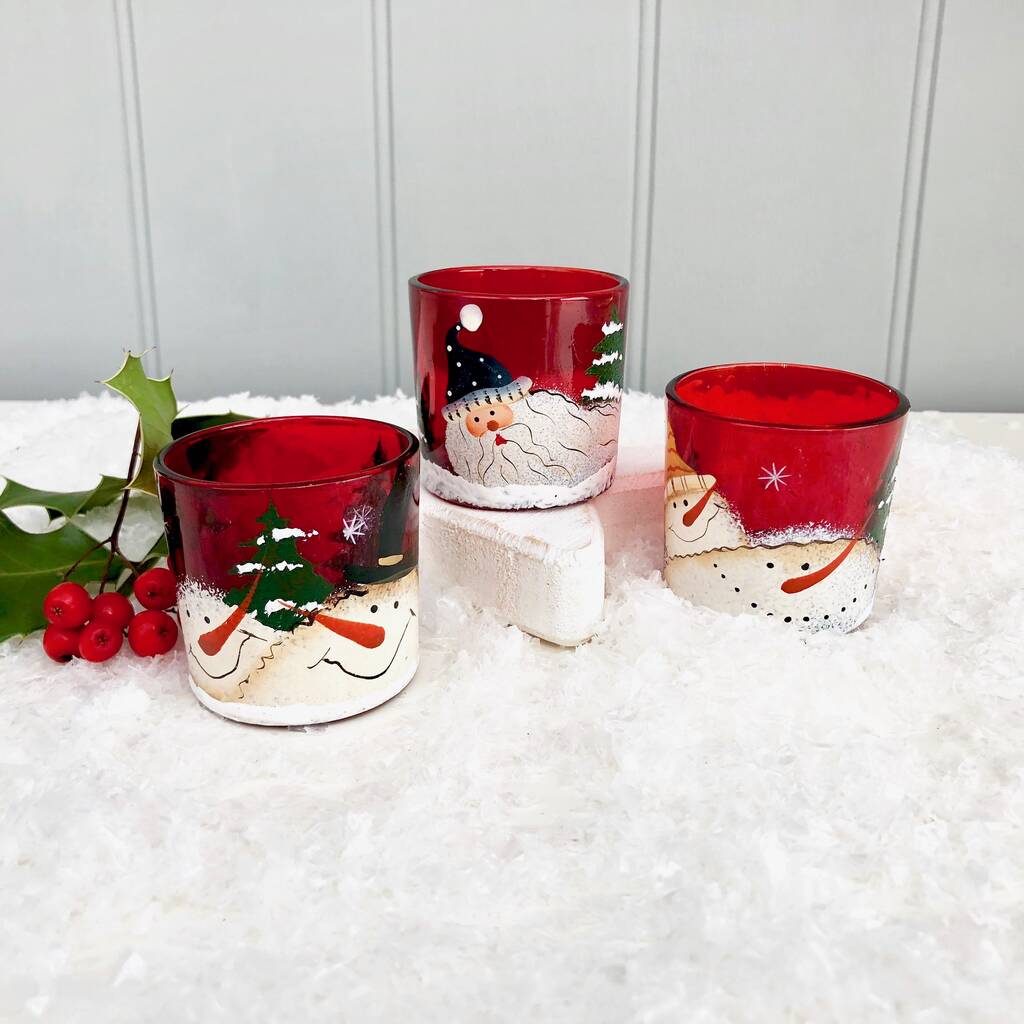 Set Of Three Night Light Holders By Pink Pineapple Home & Gifts