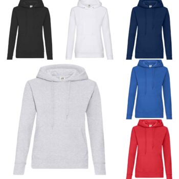 Personalised Women Cotton Rich Hoodies, 2 of 5