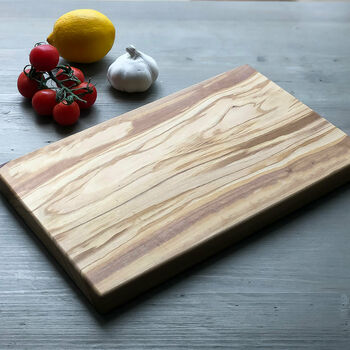 Natural Wooden Serving Or Chopping Board By The Rustic Dish ...