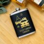 Personalised Campervan Companion Hip Flask, thumbnail 1 of 4