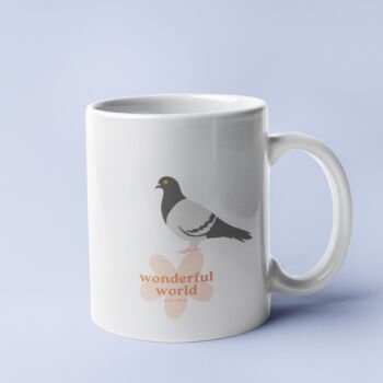 Pigeon Bird Personalised Name Mug, 3 of 3