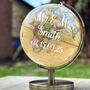 Wedding Guestbook Globe Guest Book Alternative Travel, thumbnail 9 of 10