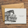 'You Dopey Mare' Personalised Greeting Card, thumbnail 3 of 3