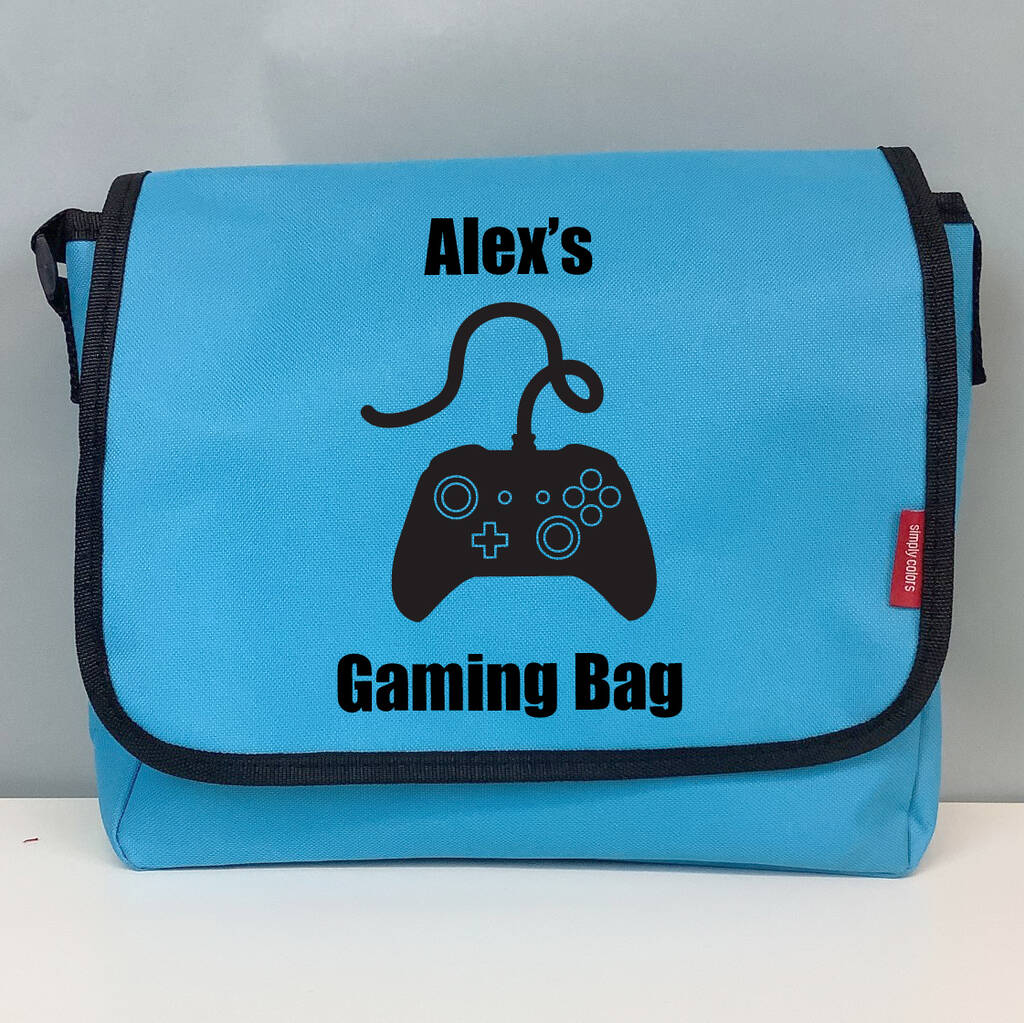 Personalised Child's Gaming Messenger Bag, 1 of 7