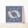 Folk Narwhals Print, thumbnail 2 of 2