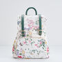 Martha Mini Backpack Blooming Toile Full Colour, thumbnail 1 of 7