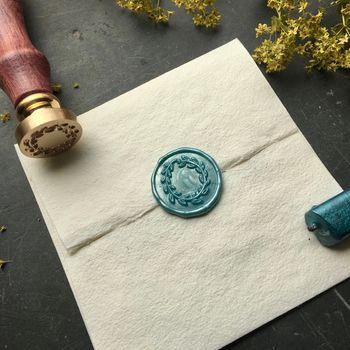 Wax Seal With Wreath, 2 of 3