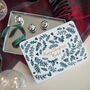 Personalised Christmas Holly Tin Gift Box, thumbnail 1 of 2