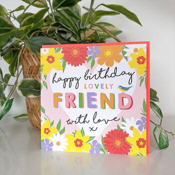 Celebration Birthday Friend Card, 2 of 2