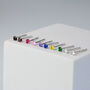 Sterling Silver Tiny Colourful Crystal Stud Earrings, thumbnail 1 of 5