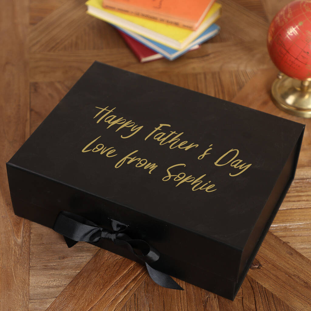 personalised luxury gift box for him by dibor | notonthehighstreet.com