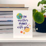 Valentines Romantic Card 'I'm On Another Planet…', thumbnail 2 of 4
