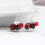 Pearl Cluster Earrings in Many Colours, thumbnail 8 of 12