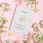 Seeded Thank You Sunshine Card And Bracelet, thumbnail 1 of 7