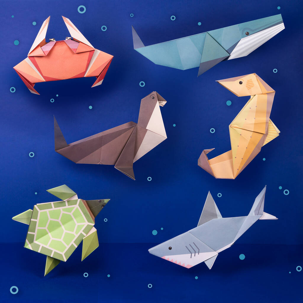 Create Your Own Giant Ocean Origami, 1 of 12