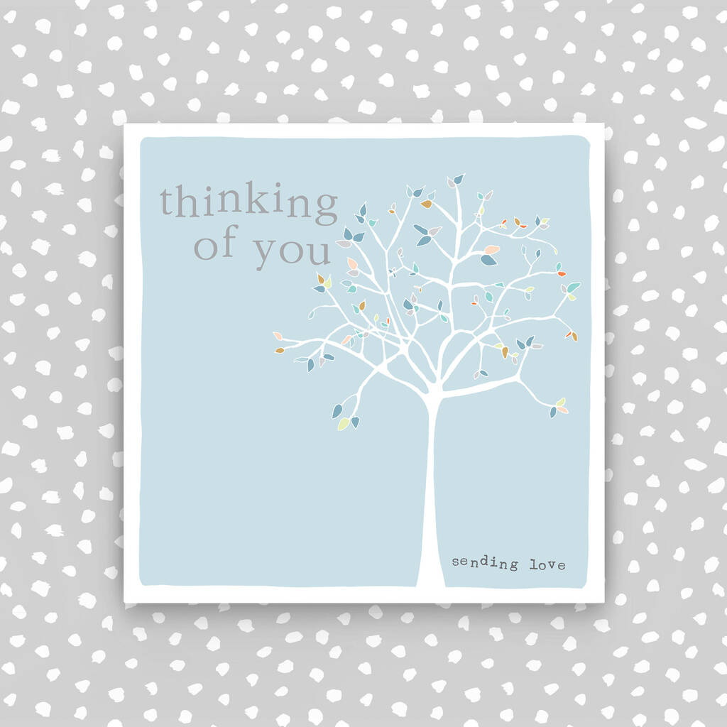 Thinking Of You Sending Love Card